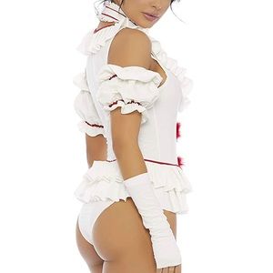 Scary sexy clown Halloween costume It Pennywise Cosplay